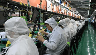 Foxconn Technology Park in Zhengzhou, China