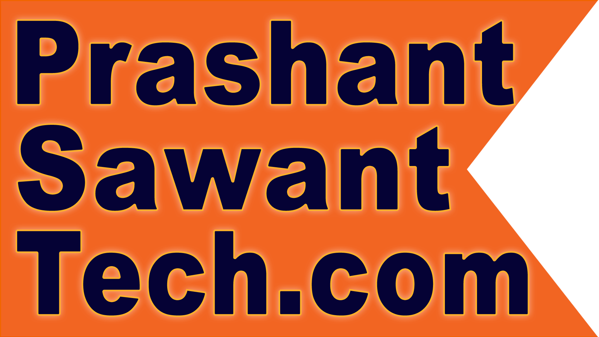 Prashant Sawant Tech 1920by1080 Official Logo