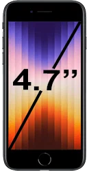 Apple iPhone SE3 Screen Size Image