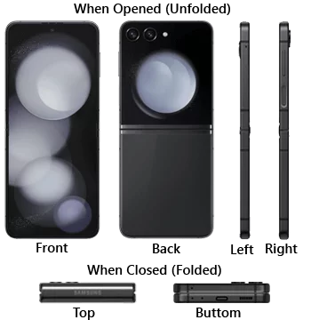 Samsung Galaxy Z Flip5 Build 350by570