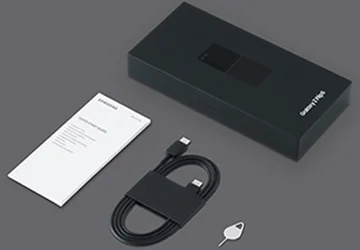 Samsung Galaxy Z Flip5 Item in the box 360by250