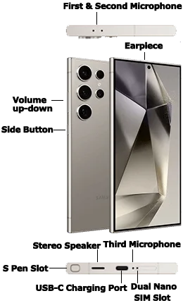 Samsung Galaxy S24 Ultra Design 260by430