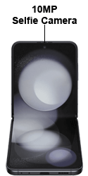 Samsung Galaxy Z Flip5 Selfie Camera 125by250