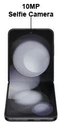 Samsung Galaxy Z Flip5 Selfie Camera 125by250