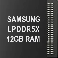 Samsung LPDDR5X 12GB RAM 200by200