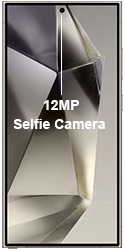 Samsung Galaxy S24 Ultra Selfie Camera 125by250