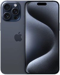 Apple iPhone 15 Pro Max Blue Titanium 200by250