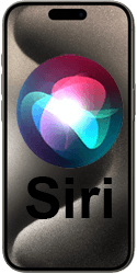 Apple iPhone 15 Pro Max Siri 125by250
