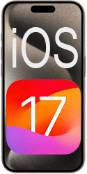 Apple iPhone 15 Pro Max iOS17 125by250