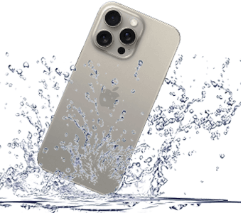 iPhone 15 Pro Max Splash, Water, and Dust Resistant 342by300