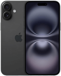 Apple iPhone 16 Black 202by250