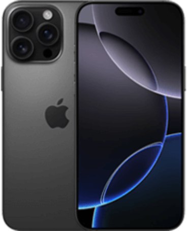 Apple iPhone 16 Pro Max Black Titanium 200by250