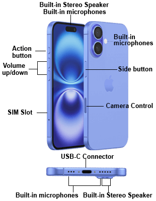 Apple iPhone 16 Design 310by400