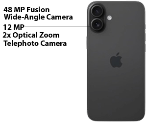 Apple iPhone 16 Plus Rear Camera 300by250