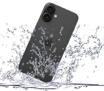 Apple iPhone 16 Plus Splash, Water, and Dust Resistant 342by300