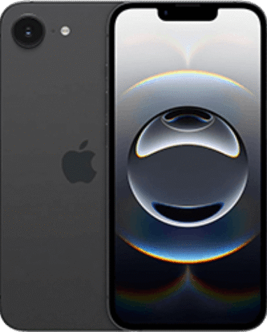 Apple iPhone 16e Black Color 205by250px