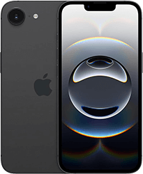 Apple iPhone 16e Black Color 205by250px