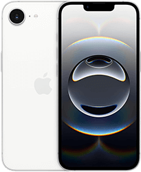 Apple iPhone 16e White Color 206by250px Apple iPhone 16e White Color 206by250px