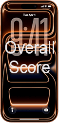 Apple iPhone 17 Pro Max Overall Score 121by250px